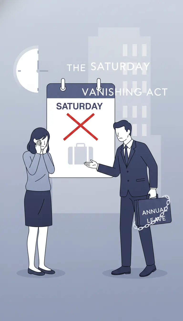 The Saturday Vanishing Act: Can Your Employer Forcefully Use Your Annual Leave?