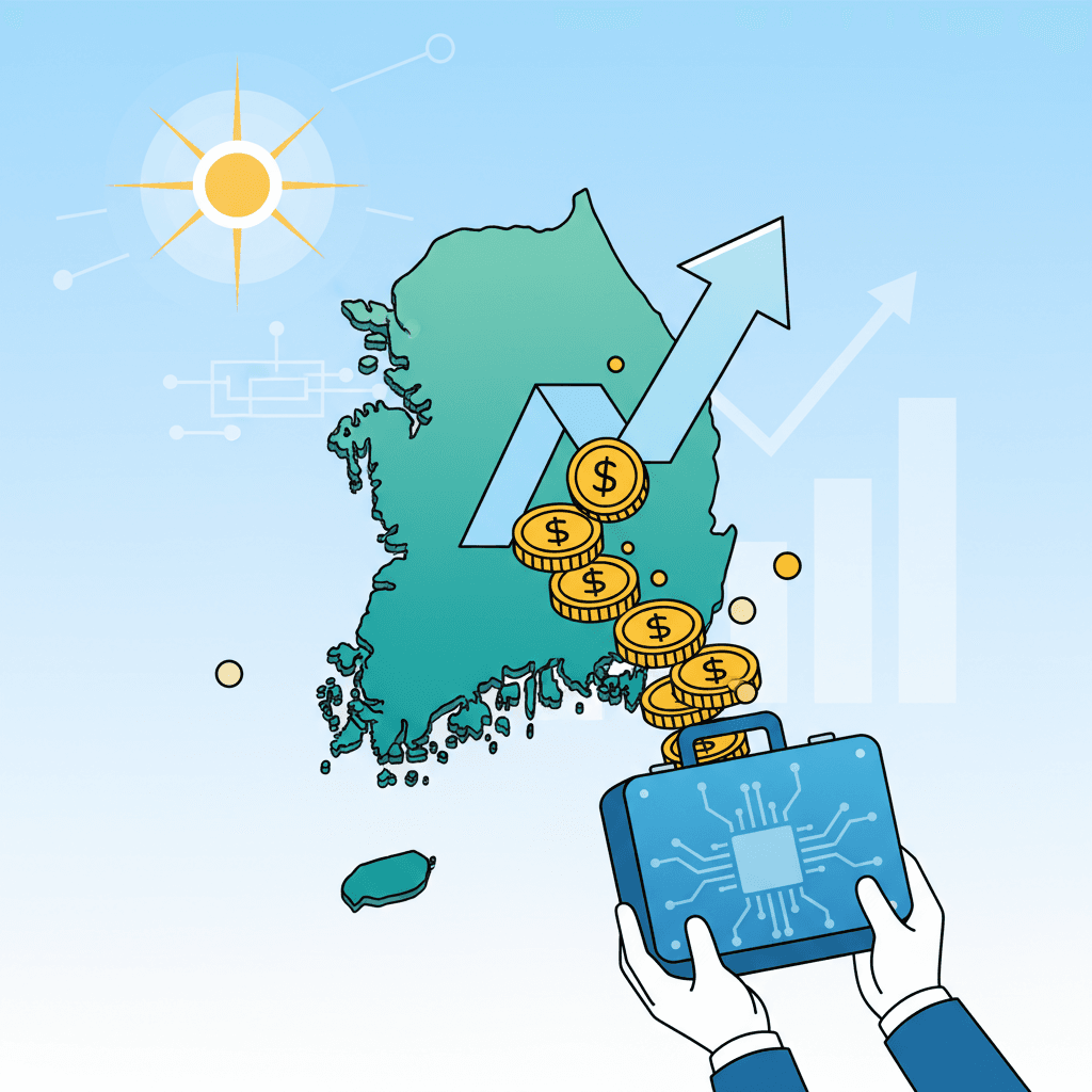 South Korea Sees $7.4B Foreign Investment Surge: Second-Highest Q1 on Record