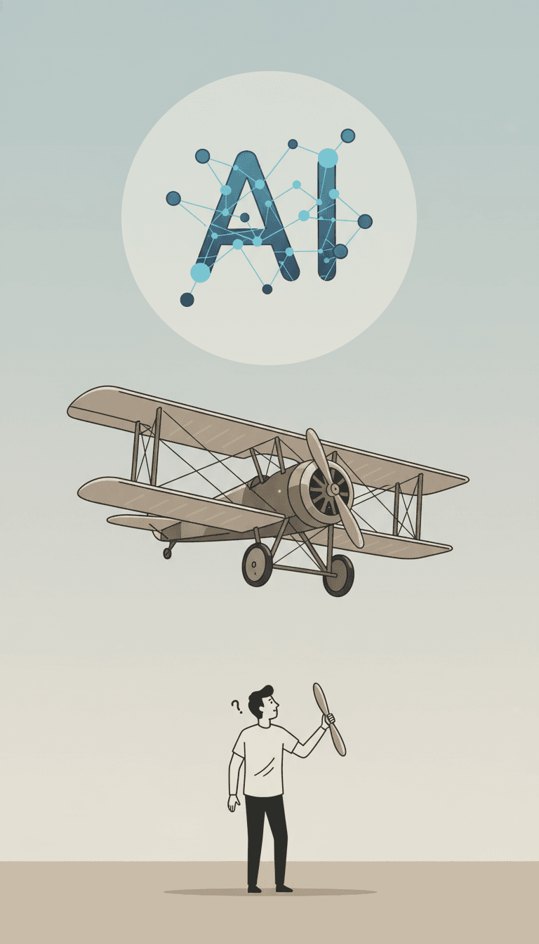 Don’t Repeat History: Is AI the 'Airplane' We Are Failing to Imagine?
