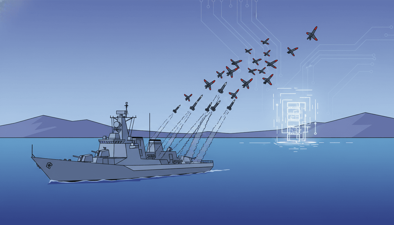North Korea's New Destroyer Tests 'Mixed Firing' Tactics Inspired by Iranian Drone Attacks