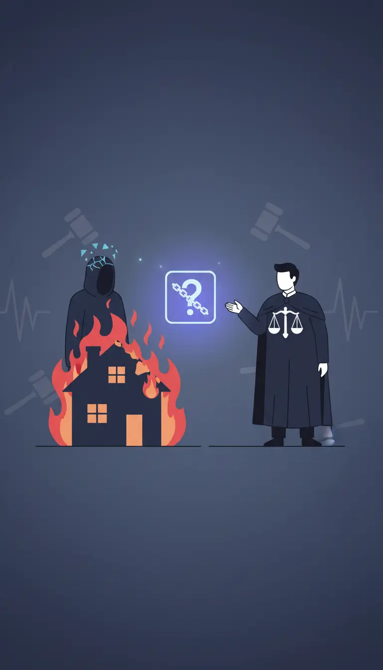 Can Arson Punishment Be Reduced Due to Mental Illness Like Schizophrenia?