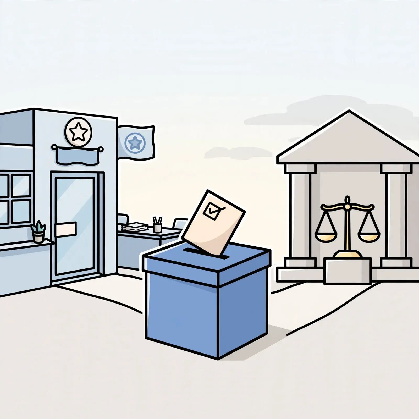 The Party Office That Could Not Legally Exist