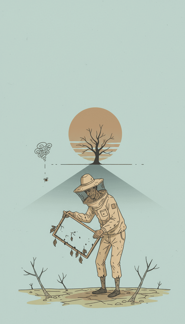 When the Buzz Fades: Climate Change Paralyzes Beekeeping in DR Congo