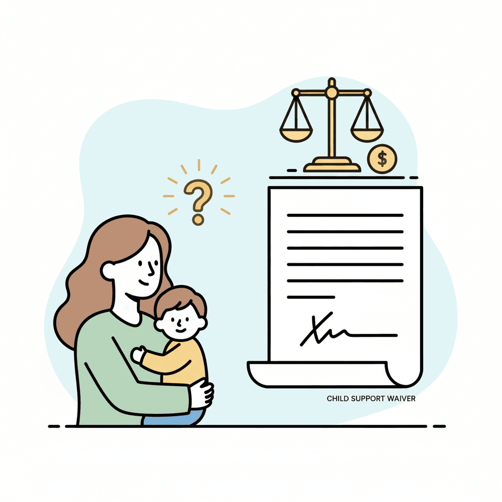 Can I Request Child Support Even if I Signed a Waiver?