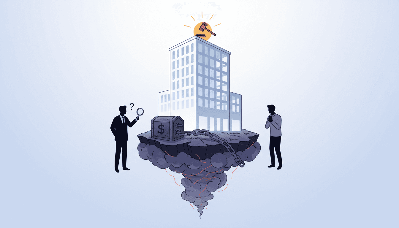 The 'Ghost Building' on Mortgaged Land: Can It Be Sold in an Auction?