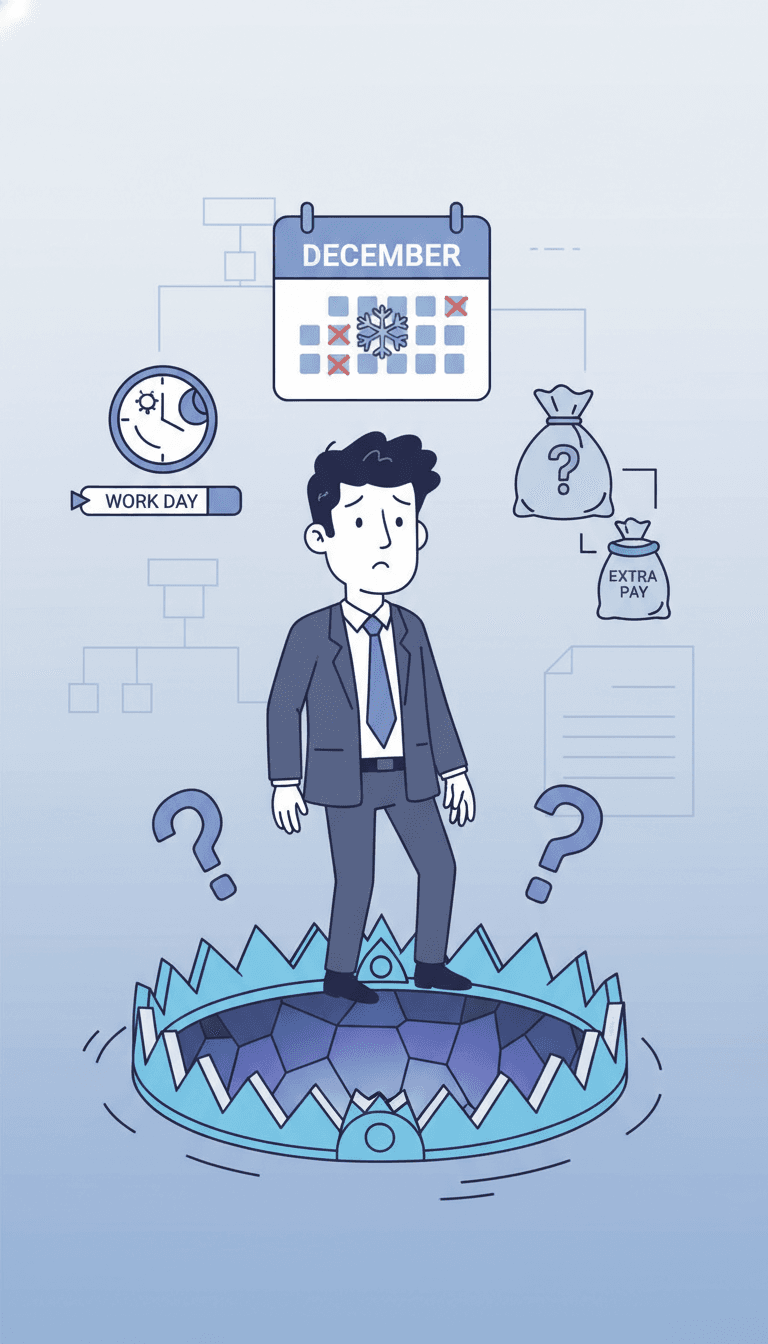 The Pitfall of 'Intra-Statutory' Overtime: Why Your Winter Shortened Hours Might Not Pay Extra